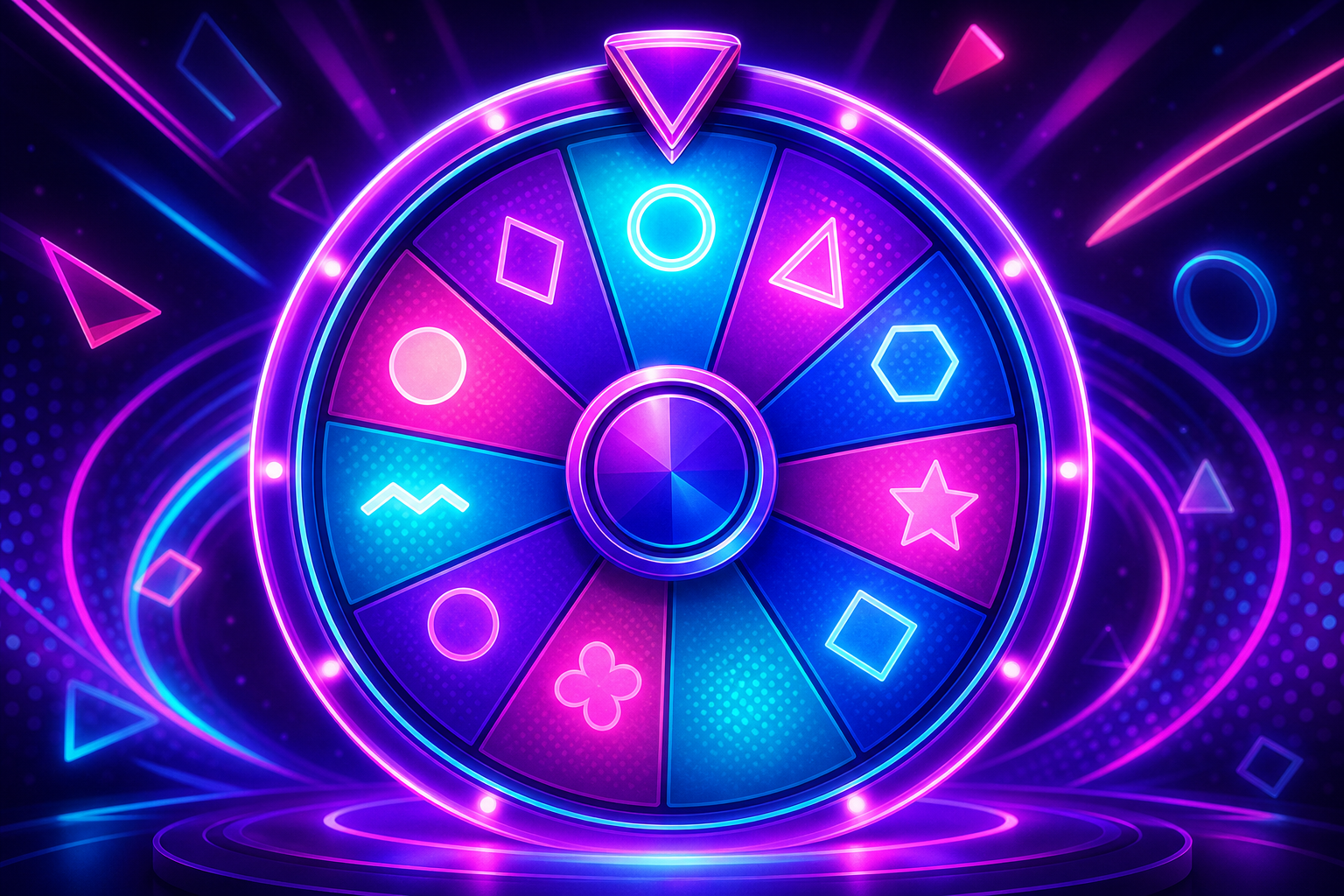 Neon Spin Quest